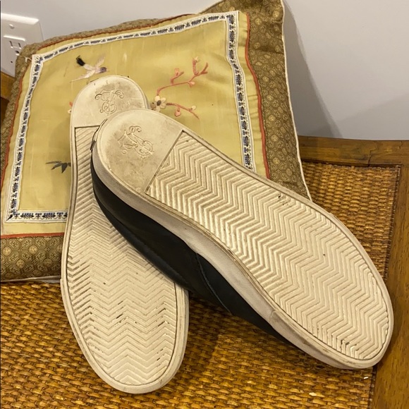 RALPH LAUREN LEATHER SLIDES - Picture 3 of 3